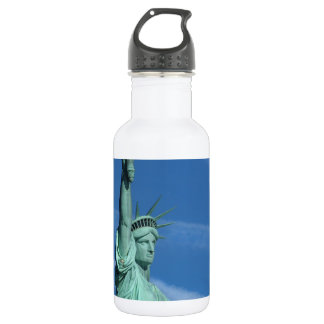 Statue der Freiheit. Edelstahlflasche