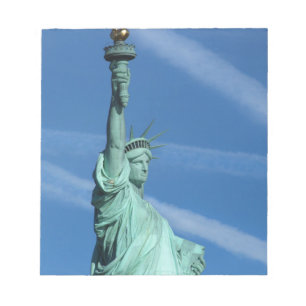 Statue der Freiheit. Notizblock