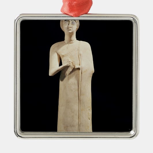 Statue der großen Göttin, von sagen Asmar Ornament Aus Metall (Vorne)