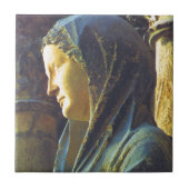 Statue der Jungfrau Mary Fliese (Vorderseite)