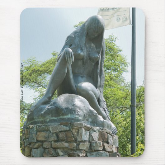 Statue der Lorelei Mousepad (Vorne)