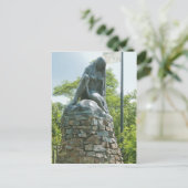 Statue der Lorelei Postkarte (Stehend Vorderseite)