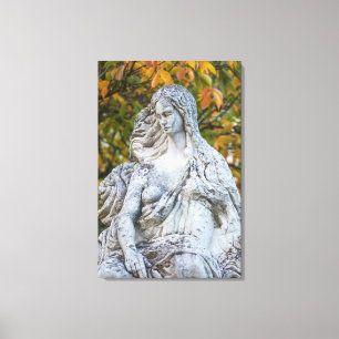 Statue der Loreley Mermaid Leinwanddruck