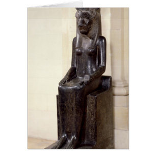 Statue der Löwe-köpfigen Göttin Sekhmet