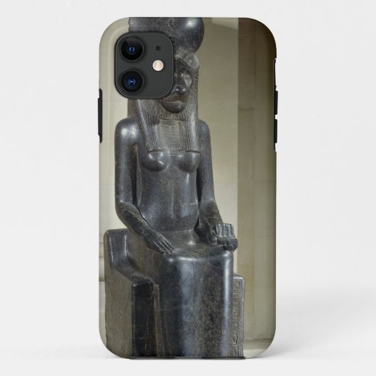 Statue der Löwe-köpfigen Göttin Sekhmet, vom Th Case-Mate iPhone Hülle (Rückseite)