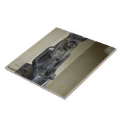 Statue der Löwe-köpfigen Göttin Sekhmet, vom Th Fliese (Seite)