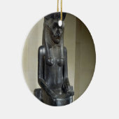 Statue der Löwe-köpfigen Göttin Sekhmet, vom Th Keramikornament (Rechts)
