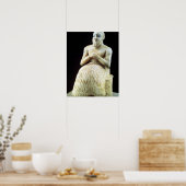 Statue der offiziellen Ebih-Il, aus dem Tempel von Poster (Küche)