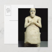 Statue der offiziellen Ebih-Il Postkarte (Vorne/Hinten)