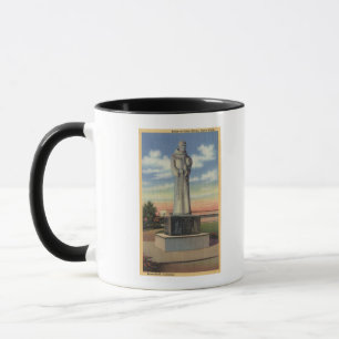 Statue der Padre Garces im Garzenzirkel Tasse