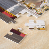 Statue der rosa Elefanten Bangkok Thailand Puzzle (Seite)