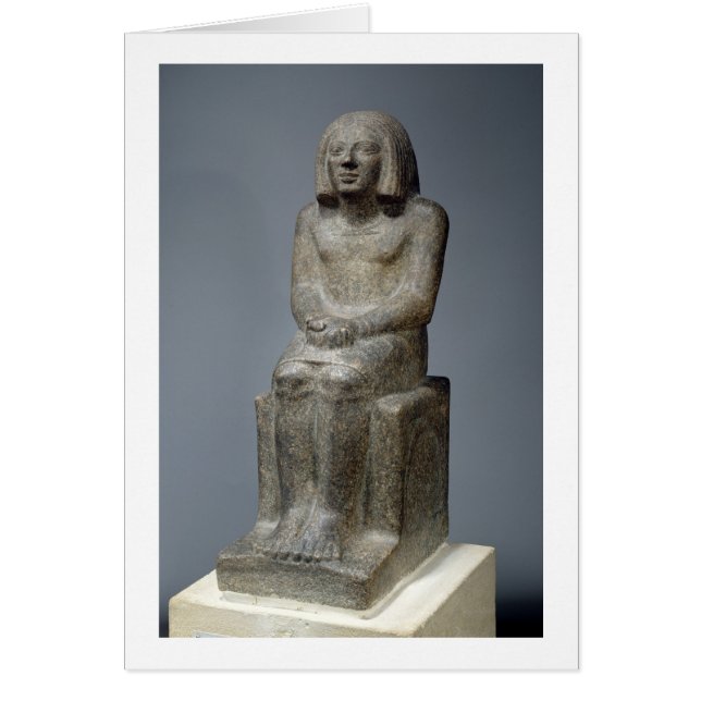 Statue des Ankh, Priester von Horus, frühe dynasti (Vorne)