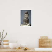 Statue des Ankh, Priester von Horus, frühe dynasti Poster (Küche)