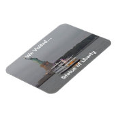 Statue des Fotos der Freiheit Magnet (Linke Seite)