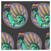 Statue des Freiheitsemblems Stoff (Nahaufnahme)