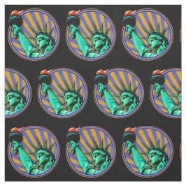 Statue des Freiheitsemblems Stoff