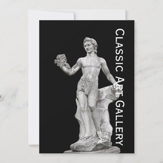 Statue des Gottes Bacchus (Vorderseite)