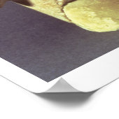 Statue des Gottes Utu, Mesopotamian, c.2400 v. Chr Poster (Ecke)