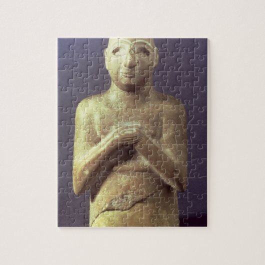 Statue des Gottes Utu, Mesopotamier, c.2400 BC (Li Puzzle (Vertikal)