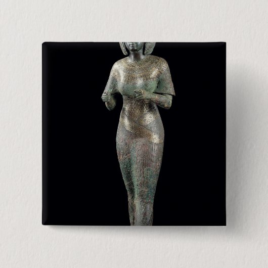 Statue des göttlichen Adoratress Karomama Button (Vorderseite)
