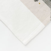 Statue des Heiligen Andreas Apostel mit Kreuz Fleecedecke (Ecke)