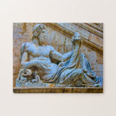 Statue des Heiligen Paul Rom. Puzzle (Horizontal)