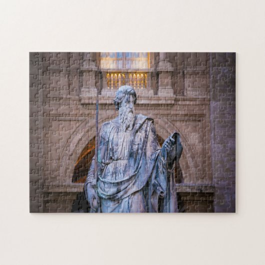 Statue des Heiligen Paulus Rom. Puzzle (Horizontal)