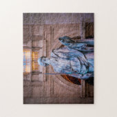 Statue des Heiligen Paulus Rom. Puzzle (Vertikal)