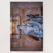 Statue des Heiligen Paulus Rom. Puzzle (Vertikal)