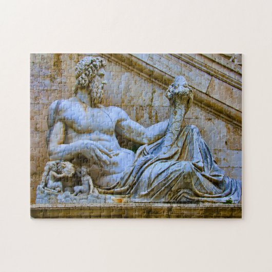 Statue des Heiligen Paulus Rom. Puzzle (Horizontal)