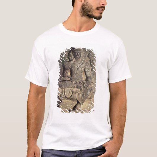 Statue des hindischen Gottes Brahma T-Shirt (Vorderseite)