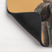 Statue des hindischen Gottes Ganesh Mousepad (Ecke)