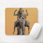 Statue des hindischen Gottes Ganesh Mousepad (Mit Mouse)