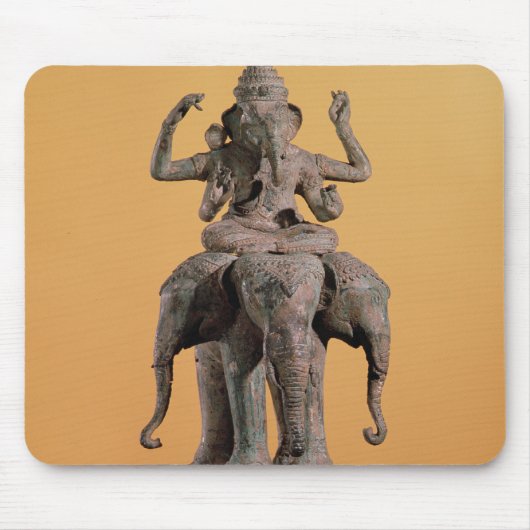 Statue des hindischen Gottes Ganesh Mousepad (Vorne)