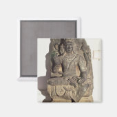 Statue des Hindu-Gottes Brahma Magnet (Vorderseite/Rückseite)