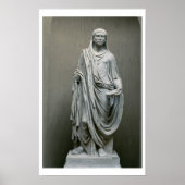 Statue des Kaisers Maxentius (306-312 n.Chr.) als  Poster (Vorne)