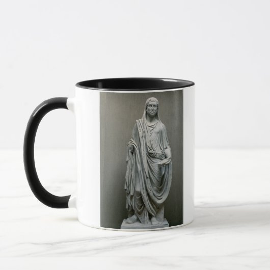 Statue des Kaisers Maxentius (ANZEIGE 306-312) als Tasse (Links)