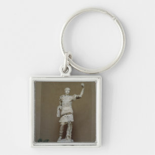 Statue des Kaisers Trajan (ANZEIGE 53-117) Schlüsselanhänger