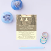 Statue des Königs Ramses II, Reiseagentur Advert Flyer (Einzeln)