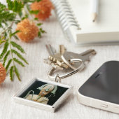 Statue des Kults von Osiris Schlüsselanhänger (Seite)