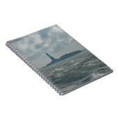 Statue des Liberty Stormy Waters Notebook Notizblock (Rechte Seite)