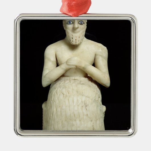 Statue des offiziellen Ebih-IL Silbernes Ornament (Vorne)