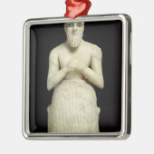 Statue des offiziellen Ebih-IL Silbernes Ornament (Links)
