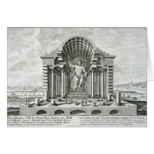 Statue des Olympischen Zeus, gemacht von Phidias i
