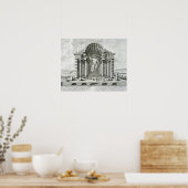 Statue des Olympischen Zeus, gemacht von Phidias i Poster (Küche)