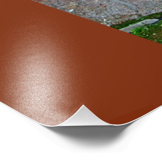 Statue des Römischen Forums Fotodruck (Ecke)