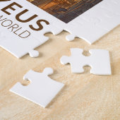 Statue des Zeus Sieben Weltwunder Vintage Puzzle (Seite)