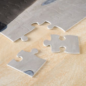 Statue Dherynia Zypern. Puzzle (Seite)