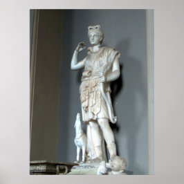 Statue Diana (Artemis) im Vatikan in Rom Poster