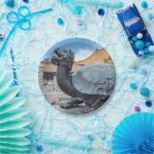 Statue einer Schildkröte in der Verbotenen Stadt - Pappteller (Party)